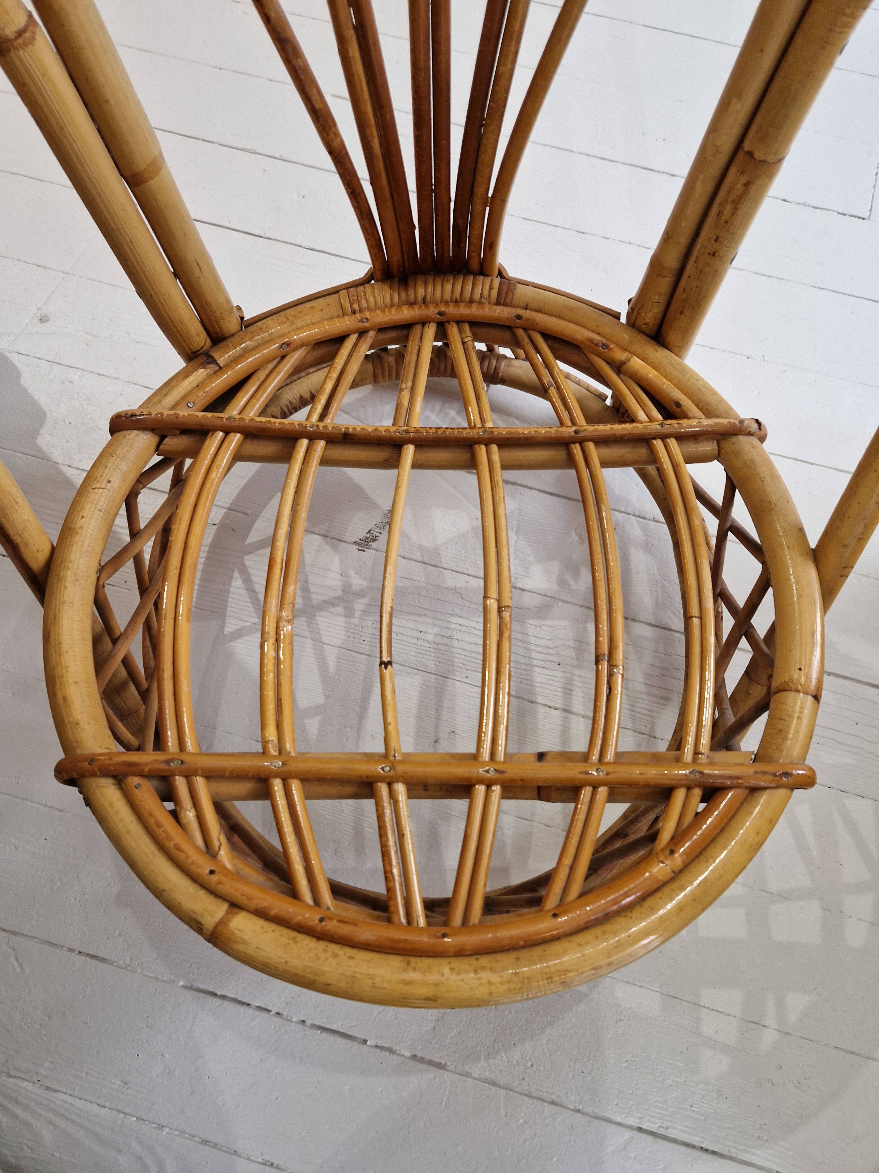 Rattan dressing table Audoux & Minnet