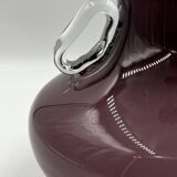 Purple opaline vase