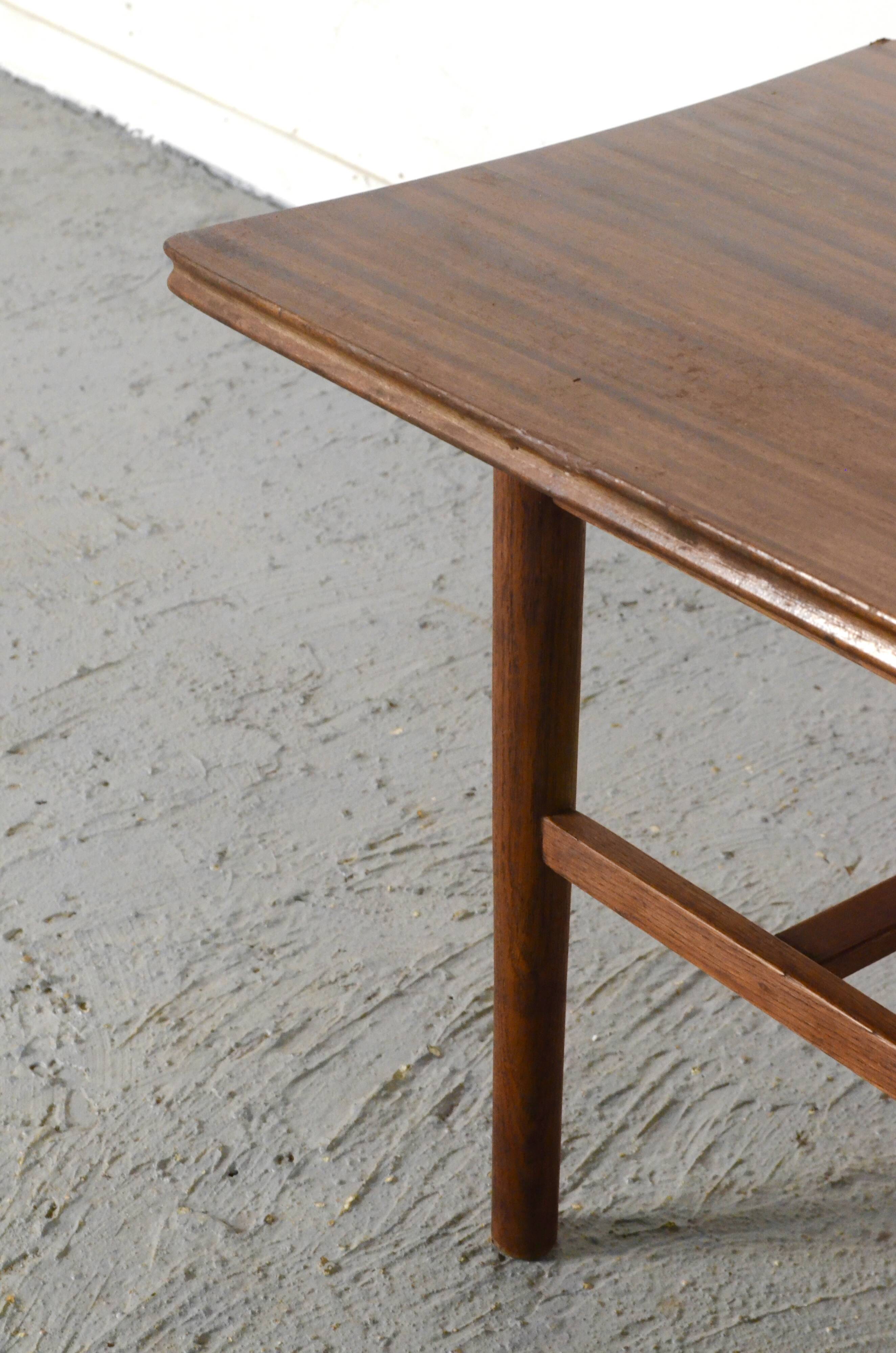 Table basse à deux niveaux Afromosia de Richard Hornby pour Heal, style vintage du milieu du siècle