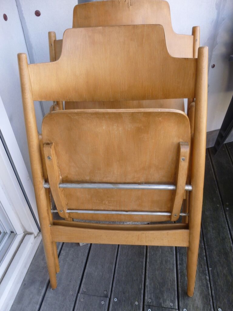 Egon Eiermann - Wilde Spieth - Folding chairs SE-18