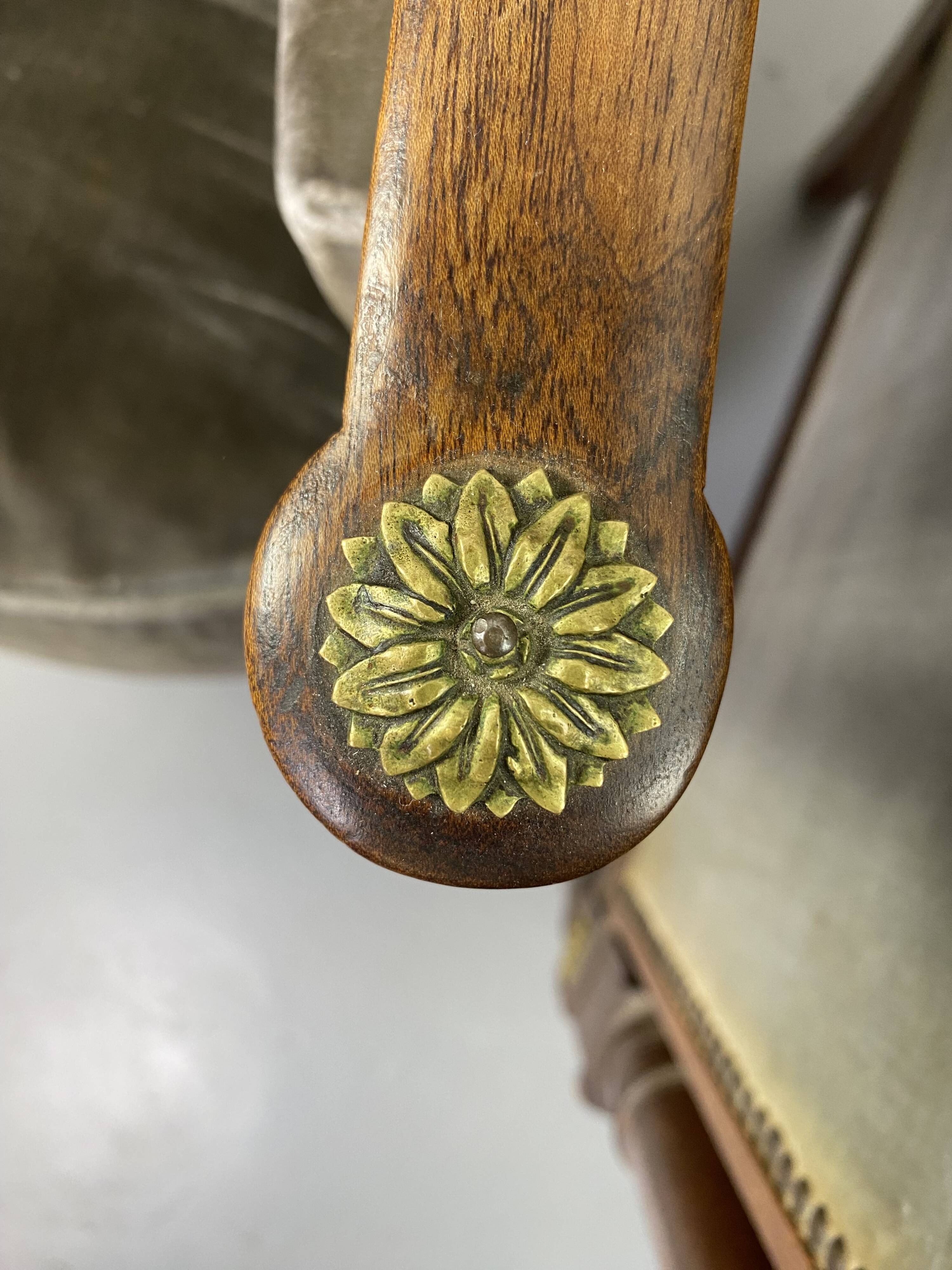 Pair of Empire armchairs