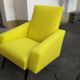 Fauteuil vintage pieds compas