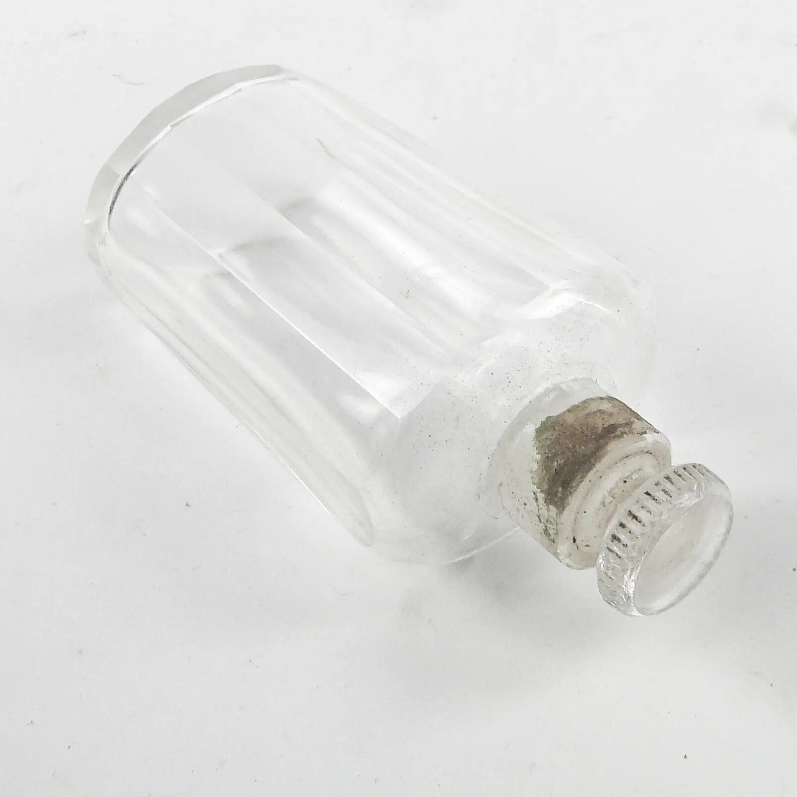 Art Deco perfume bottle, crystal, France, 1930s