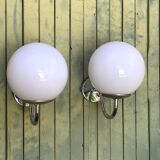 Vintage Delmas wall lights from the 70s