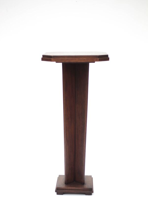 Table guéridon art déco, guéridon bois art déco, bout de canapé, décoration