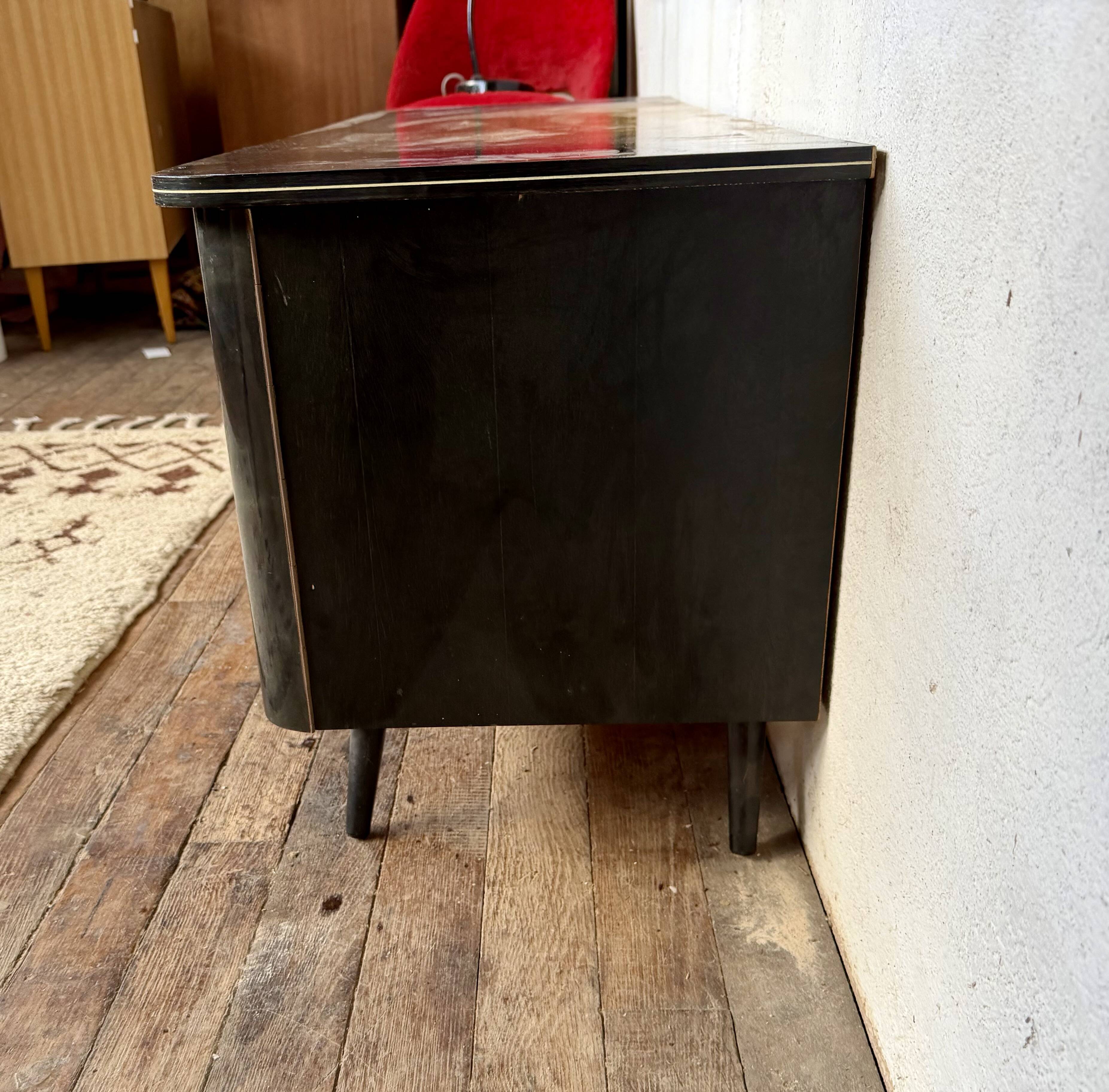 Vintage two-tone sideboard TV unit