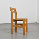 Set of four Maison Regain chairs for Les Arcs, circa 1970