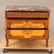 Gustavian Style Chest of Drawers with Intarsia Decor