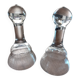 2 verres de chai pour dégustation vin