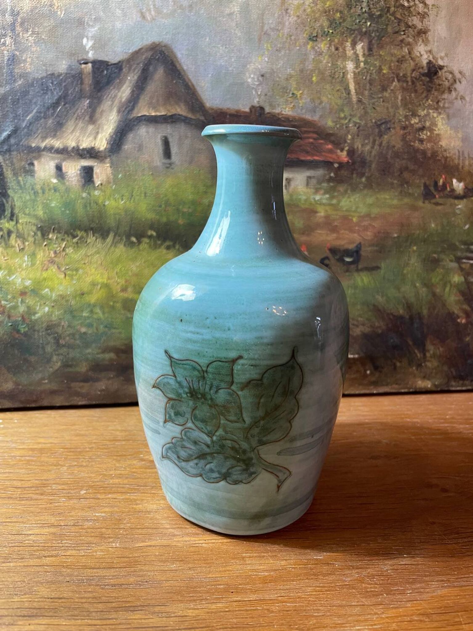 Vase vintage signé lp