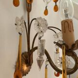 Tassel wall lights x3