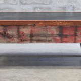 Table basse plateau ardoise