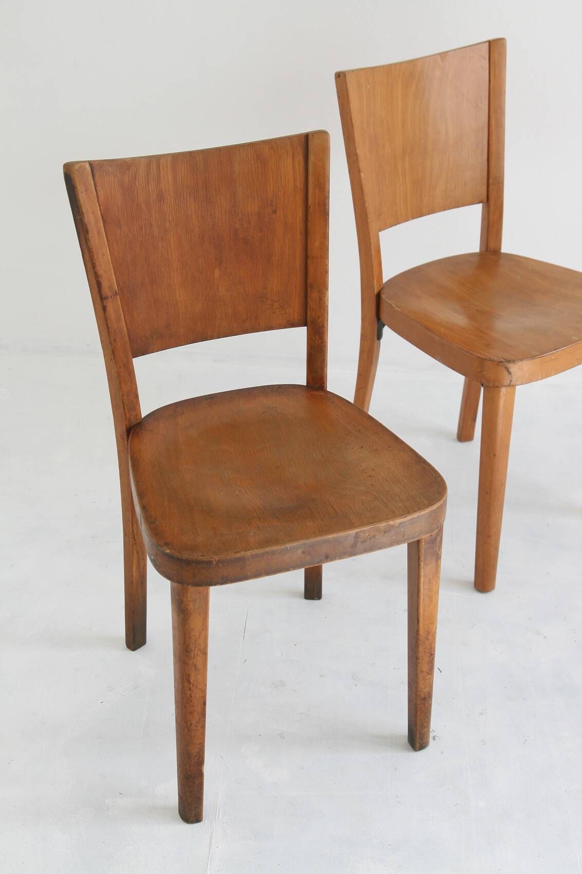 Set of Antique bentwood dining chairs from Thonet, 1930