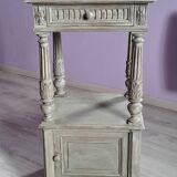 Lacquered bedside table early 20th century