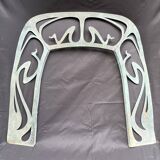 Front of Art Nouveau Fireplace
