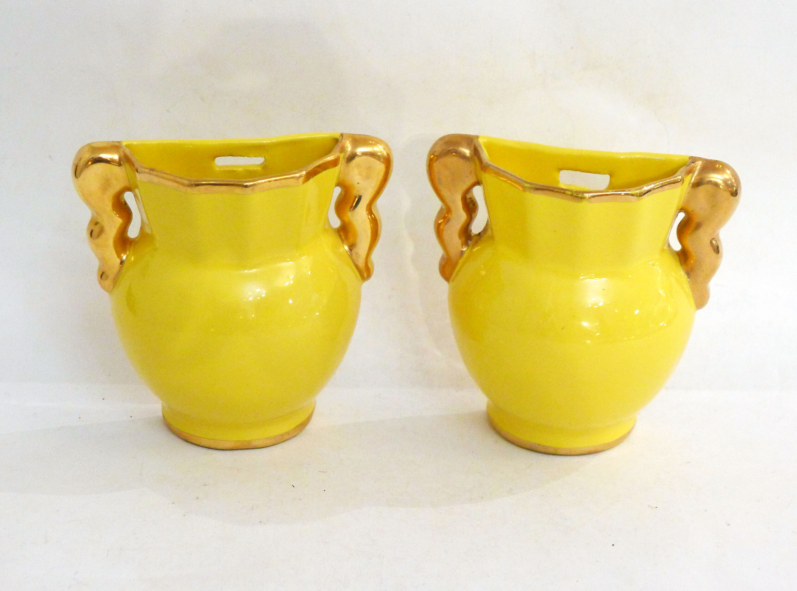 Pair of wall vases 1950'