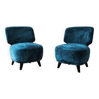 Design armchair pair AMPM
