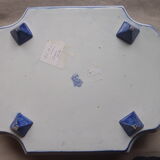 Plat centre de table Rouen Gien 1876