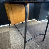 Industrial desk with 3 drawers