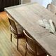 Monastery table in solid old oak – SUN 400 by 120 cm