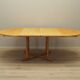 Ash round table, Danish design, 1960s, production: Denmark