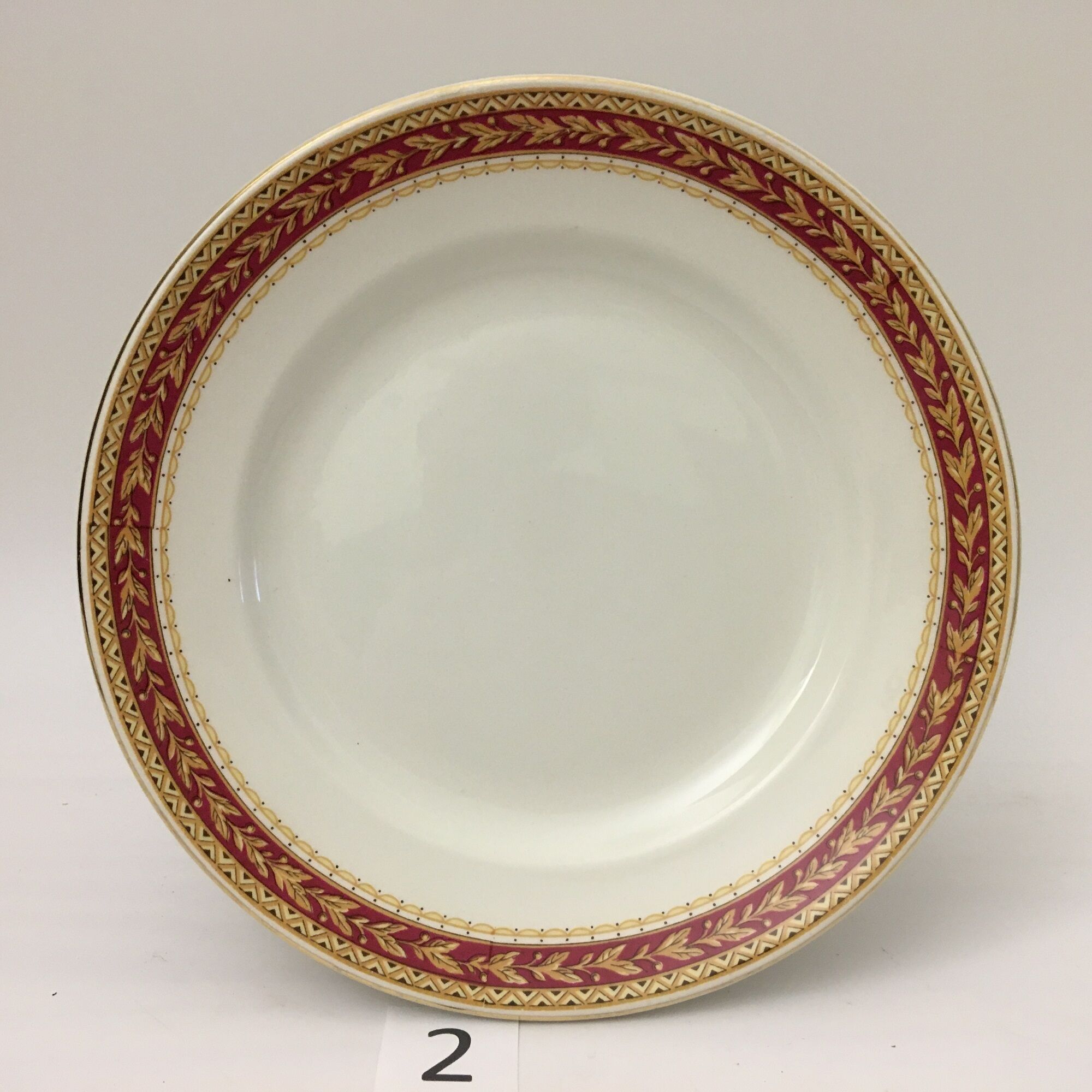 Set of 6 Dessert Plates "Britamic Lifelong Ironstone England"