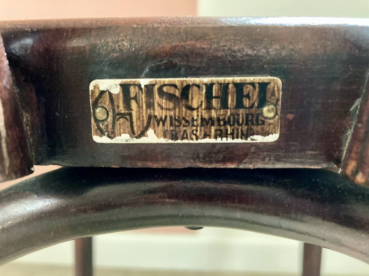 Set of 4 Fischel bistro chairs