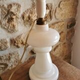 Vintage scandinavian opaline lamp