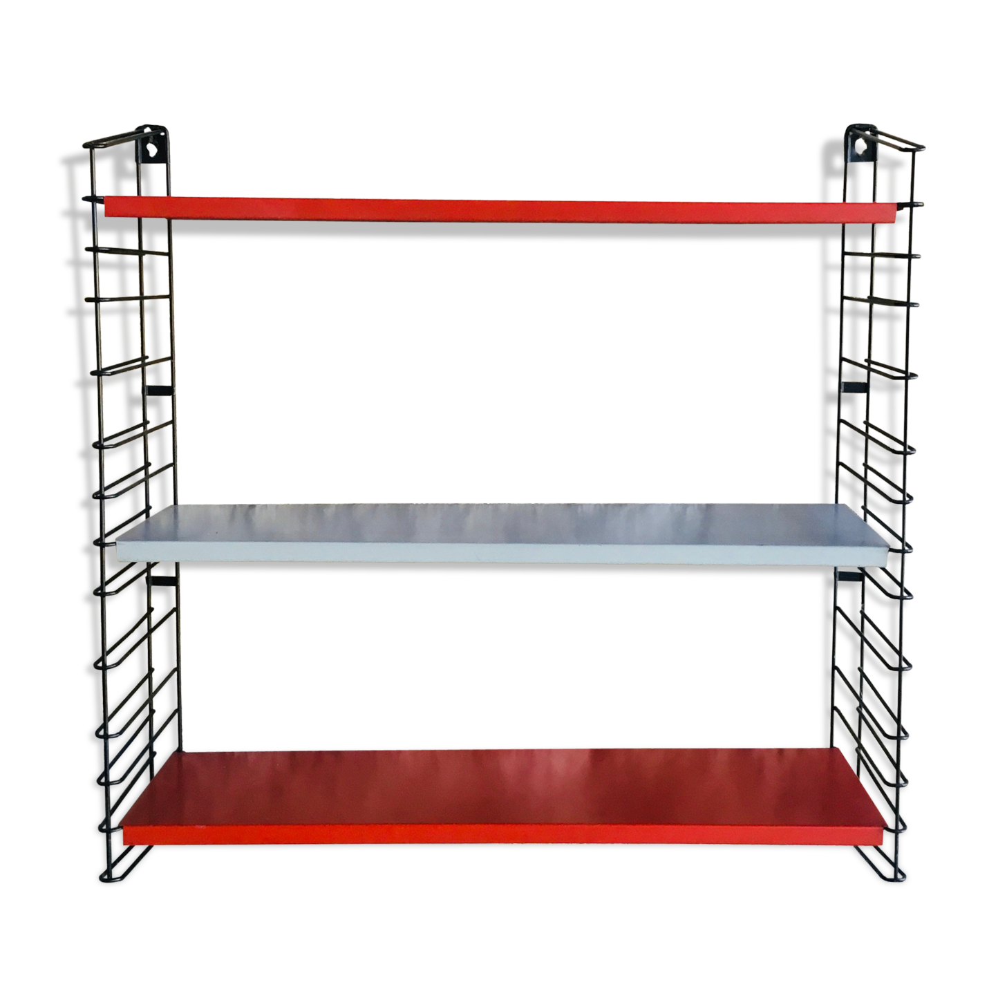 Etagère métallique  murale par Adriaan Dekker pour Tomado 1950