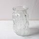 Vintage Pressed Glass Bubble Vase: Vladislav Urban Design, Czech Republic