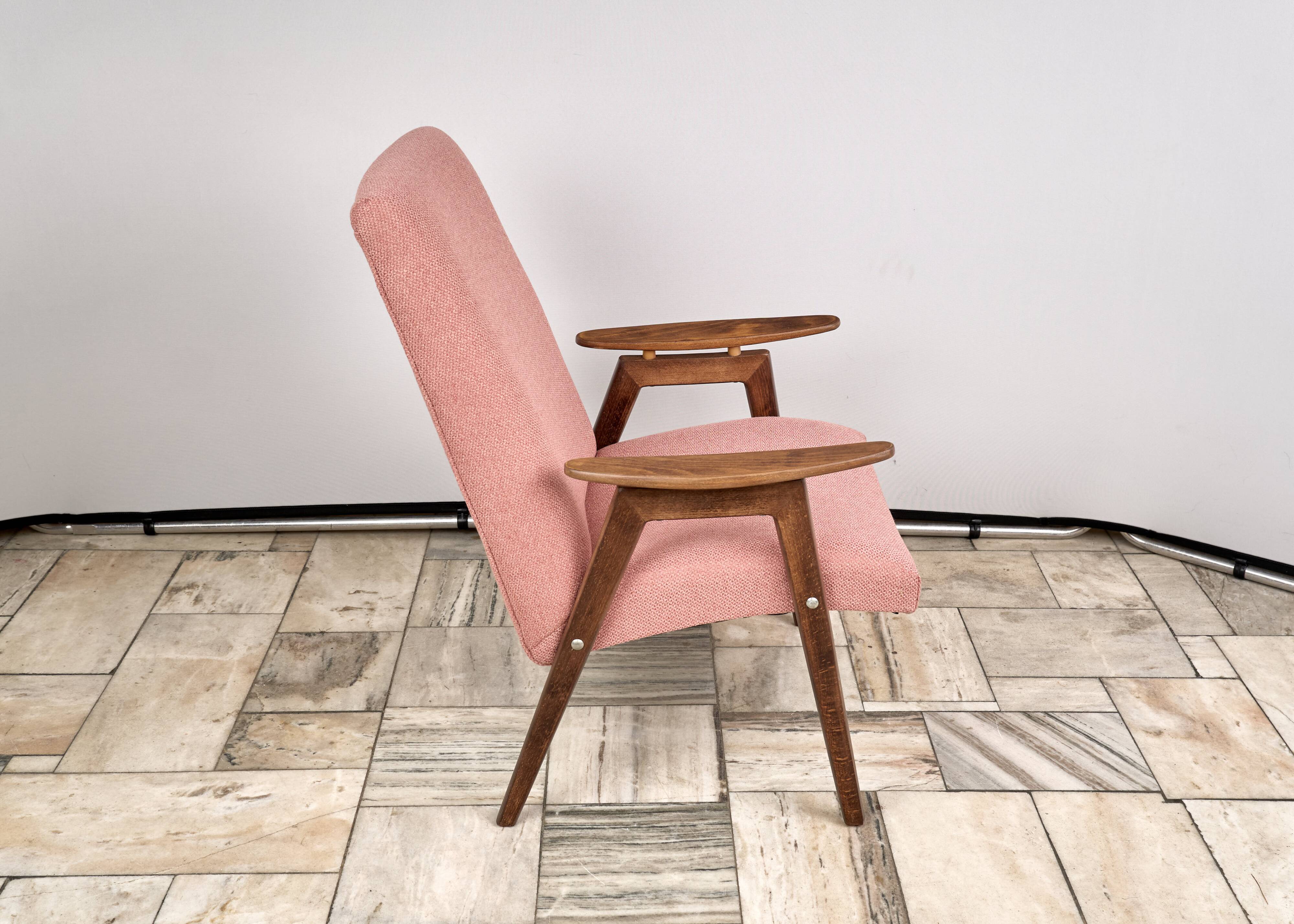 Fauteuil vintage par Jaroslav Smidek pour TON, années 1960, Tchécoslovaquie