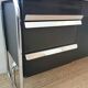 Vintage Bauhaus style metal sideboard from the 1970s