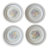 4 antique flat plates from ADP manufacture