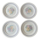 4 antique flat plates from ADP manufacture