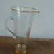 Carafe design glass and vintage 1950/1960