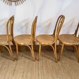 4 bentwood bistro chairs – Thonet style