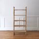 vintage rattan shelf