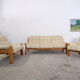 Leather Living Room Set model Montana by Ekornes, 1970's