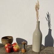 Peugeot pepper tree for Christofle in silver metal and vintage wood