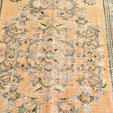 5x8 Rug For Living Room Turkish Vintage Area Rug, 160x255Cm