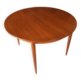 Vintage round extendable table