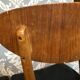 Deux chaises vintage pieds compas 1950