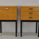 Bedside Tables,UP zavody Bucovice,1970's.