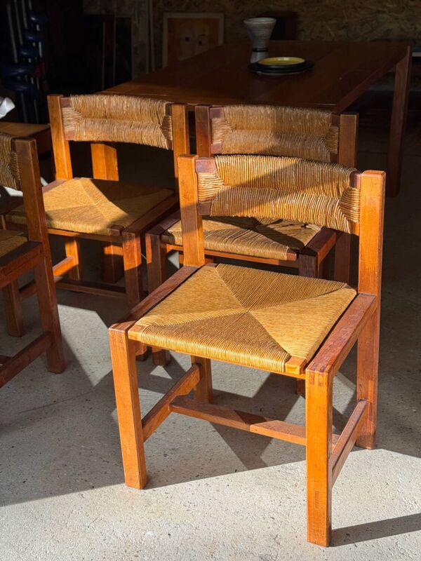 Table chaises Regain 1970
