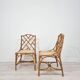 Chaises en osier attribuées Dal Vera, 1970