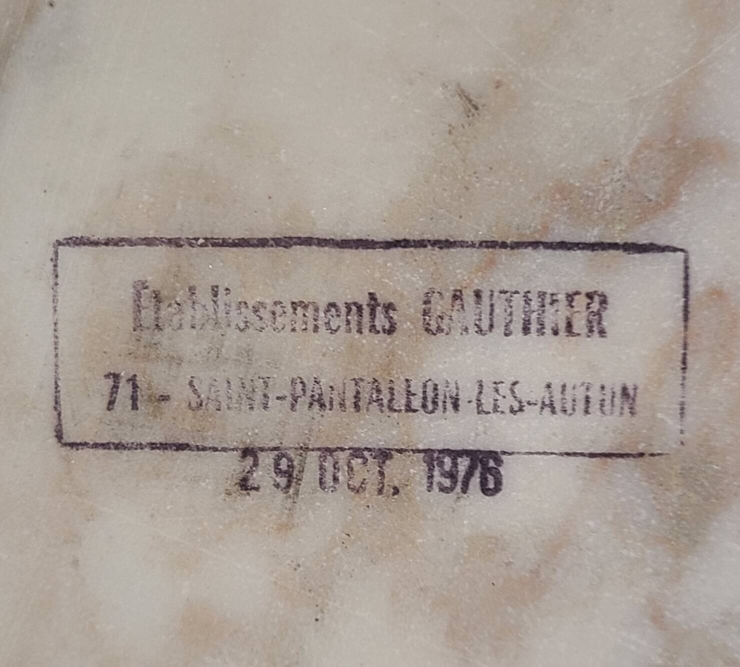 Knoll Eero Saarinen Vintage 1970s Marble Tulip Dining Table