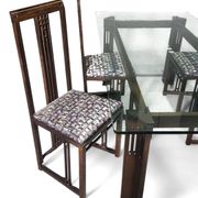 Ensemble de salle à manger / Table Galaxy / 4 chaises / Umberto Asnago / Giorgetti