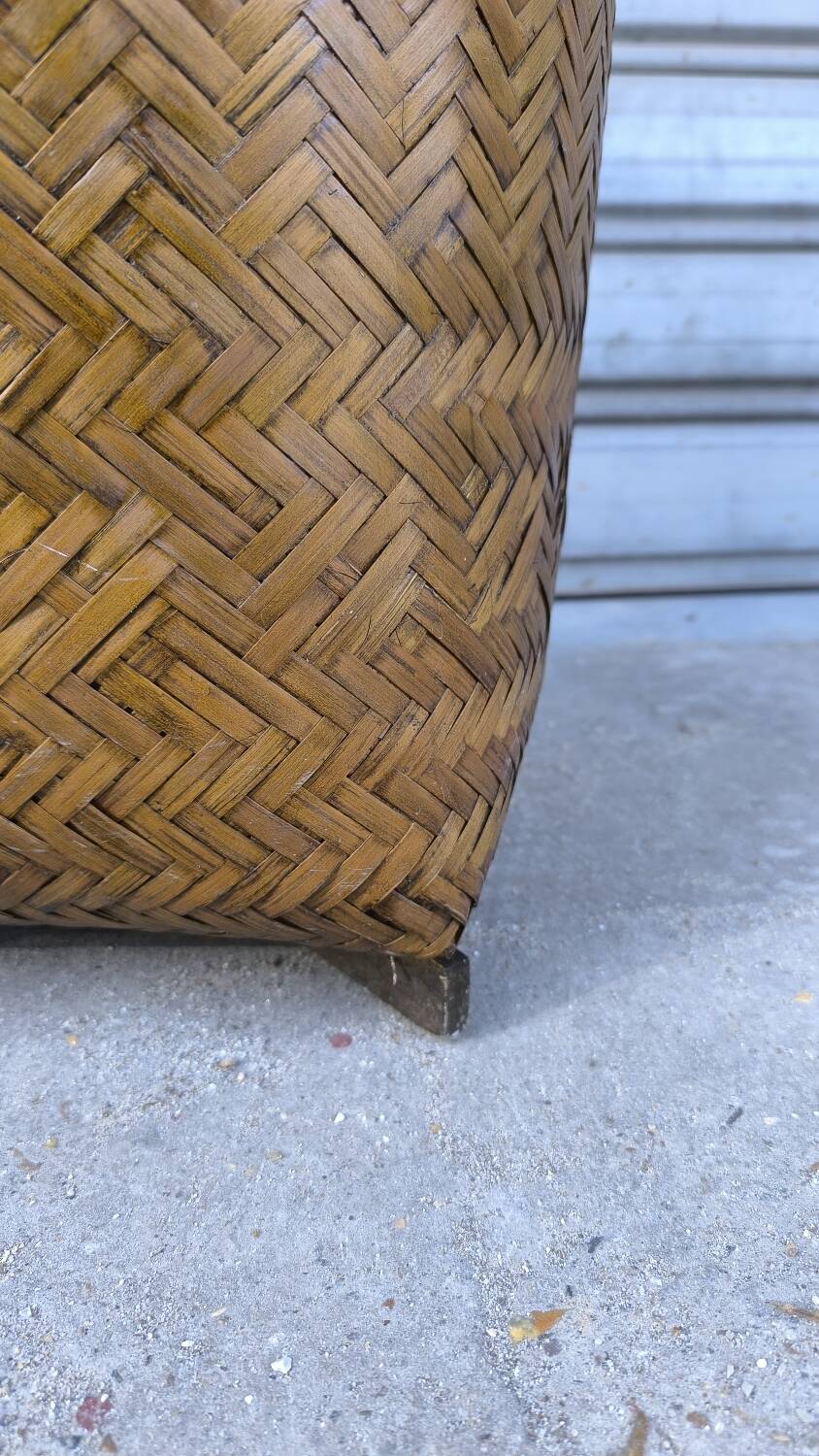 Wicker basket from the 50s