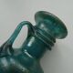 Ancient balsamaire Gallo Roman style iridescent glass paste