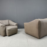 Pair of DS47 armchairs, 1970s